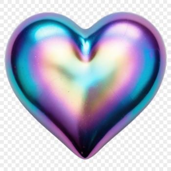 A simple, vector-style heart graphic in PNG format, suitable for digital design and printing applications.