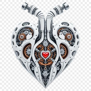 A high-resolution, transparent PNG image of a love heart icon suitable for commercial or personal use.