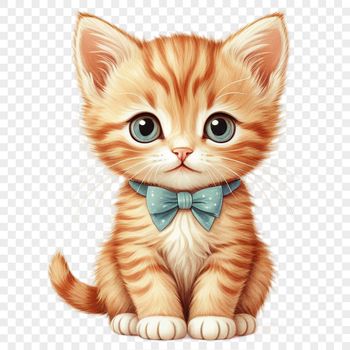 A small domestic cat with a fluffy coat and curious expression.