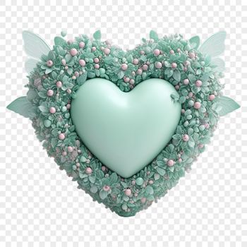 A large, high-resolution heart icon with a transparent background, ideal for commercial use in various designs.