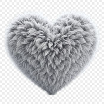 A transparent vector graphic of a heart in high resolution PNG format for commercial and personal use.
