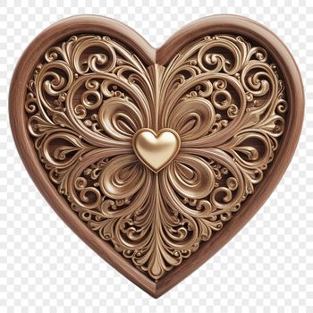 A high-resolution transparent love heart image suitable for sublimation printing or web design.