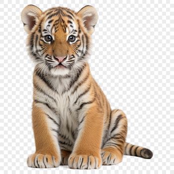 An illustration of a big cat in its natural habitat, available for free commercial use as a PNG file.