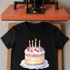 A colorful layer-cake with candles and decorations on top, perfect for birthday celebrations.