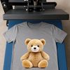 High Resolution Teddy Bear Graphic A high-resolution, transparent PNG image of a cuddly teddy bear with a clear background.