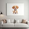 Cute Puppy Clipart for Design A free downloadable PNG image of a cute puppy suitable for commercial or personal use in various creative projects.