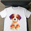 A high-resolution transparent PNG image of a cute puppy with a clear background suitable for commercial and personal use.
