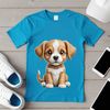 Free High-Res Dog PNG Image A high-resolution PNG image of a cute puppy with a clear background, suitable for sublimation or printing.