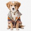 A large-scale PNG illustration of a playful dog, suitable for commercial use in various creative projects.