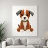 Transparent High-Res Dog Icon A high-resolution transparent PNG image of a cute puppy.