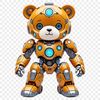 A free download of a large transparent png image featuring a charming teddy bear for personal or commercial use.
