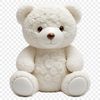 A high-resolution PNG image of a teddy bear against a transparent background.