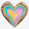 High-Resolution Love Icon PNG A transparent and high-resolution PNG heart graphic with a clear background, suitable for commercial or personal use.