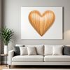 Large Transparent Heart Graphic Large transparent PNG heart graphic with a clear background.