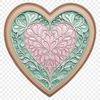 A transparent PNG icon of a red heart symbol with a clear background.