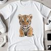 Wildlife Photography - Tiger Portrait A high-resolution transparent image of a tiger in clear background.