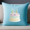Colorful Cakes and Cupcakes PNG Image A colorful birthday cake with candles on top in high resolution png format for free download.