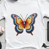 Colorful Winged Wonder PNG A high-resolution transparent PNG image of a colorful butterfly.