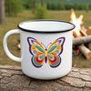 High Resolution Butterfly Illustration A colorful butterfly with intricate patterns, ideal for print designs and commercial projects.