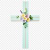 A Clear Background Crucifix Design A simple, high-resolution PNG image of a crucifix with a clear background.