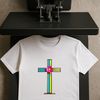Large Religious PNG Image A large, transparent PNG file of a cross with religious significance.