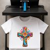 A simple crucifix icon with a clear background, suitable for print and digital use.
