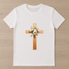 Religious Symbol with Clear Background A close-up image of a crucifix with intricate details and a clear background.