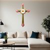 Transparent Crucifix PNG Image A transparent PNG image of a crucifix with a clear background.