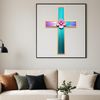 Transparent Christian Icon A transparent PNG image of a crucifix with clear background for commercial and personal use.
