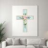 Spiritual Icon PNG Image A transparent high-resolution illustration of a Christian crucifix featuring intricate details.