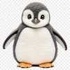 High-Res Png Image of Cute Penguin A close-up view of a baby penguin, depicted in high resolution PNG format.