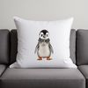 Adorable Penguin Illustration with Transparent Background A high-resolution png image of a small penguin with a transparent background.