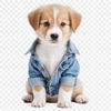A high-resolution transparent dog image with a clear background suitable for printing and commercial use.