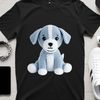 A cute and adorable dog, illustrated with clear lines and colors, suitable for digital use in various creative projects.