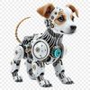 High resolution image of a small dog in a clear PNG format.