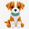 Cute Puppy Silhouette with Transparent Background A high-resolution PNG image of a cute puppy with a clear transparent background.