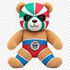 Large transparent teddy bear graphic with clear background for commercial and personal use.