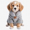 Playful Puppy Graphic A free to download large PNG image of a playful puppy suitable for commercial use.