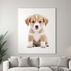 Free Dog Clipart Image A free downloadable large PNG image of a playful dog with a clear and clean design suitable for various uses.