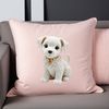 Playful Canine Companion PNG Image A free downloadable PNG image of a playful dog suitable for sublimation printing or web design projects.