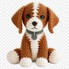 A high-resolution PNG image of a cute, adorable puppy with a clear transparent background.