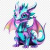A large, clear-image dragon in PNG format suitable for commercial or personal use projects.