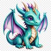 A high-resolution transparent PNG image of a mythical creature in a clear background.