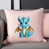 Mythical Dragon Illustration in High Resolution PNG A high-resolution illustration of a mythical dragon with a clear background.