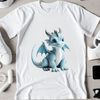Dragon Illustration in High Definition A high-resolution image of a mythical dragon with a clear background, suitable for commercial or personal use.