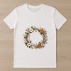 Clear Background Floral Pattern A floral patterned wreath designed with high resolution flowers and clear background.