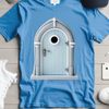 An illustration of a tiny entrance to a magical realm, suitable for commercial use in various designs.