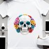 Grinning Skull Illustration A transparent PNG skull illustration with a clear background, suitable for commercial or personal use.