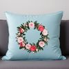 Beautiful Floral Wreath PNG A high resolution floral wreath with clear background, ideal for sublimation printing or DIY crafts.