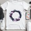 Beautiful Floral Border Image A high-resolution floral wreath with clear background, suitable for sublimation print and commercial or personal use.